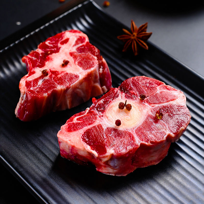 新鲜农家黄牛牛尾巴原切尾骨整个现宰生鲜速冻生猪肉