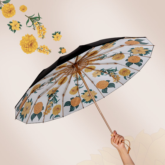 Vonlilienfeld Sun Umbrella Girl 16 Bone Bone and Rain Double -UVsing Umbrella Sunshine Solding Umbrella Vonlilienfeld Sun Umbrella Girl 16 Bone Bone and Rain Double -UVsing Umbrella Sunshine Solding Umbrella