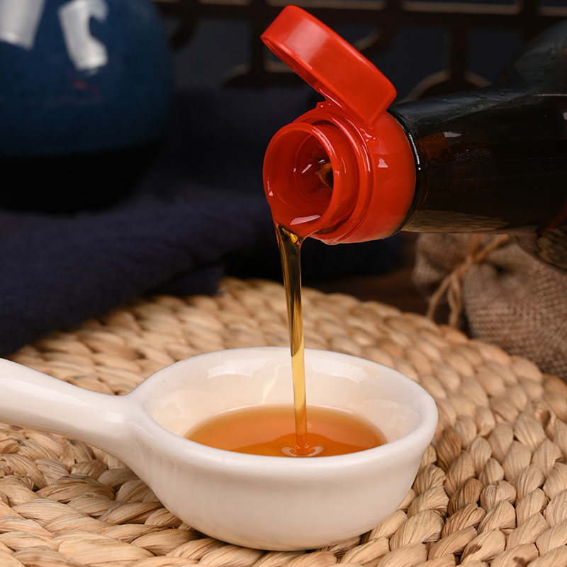 小磨玻璃瓶火锅字牌刘字牌家用香油石磨正宗自榨香油