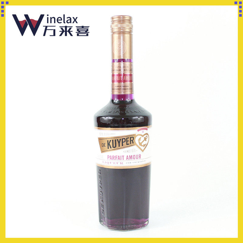 荷兰进口凯堡紫罗兰利口酒力娇dekuyperparfaitamour力娇酒