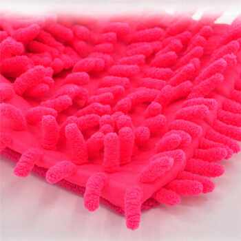 1pc Ultrafine Fiber Chenille Anthozoan ຖົງມືລ້າງລົດ Car W