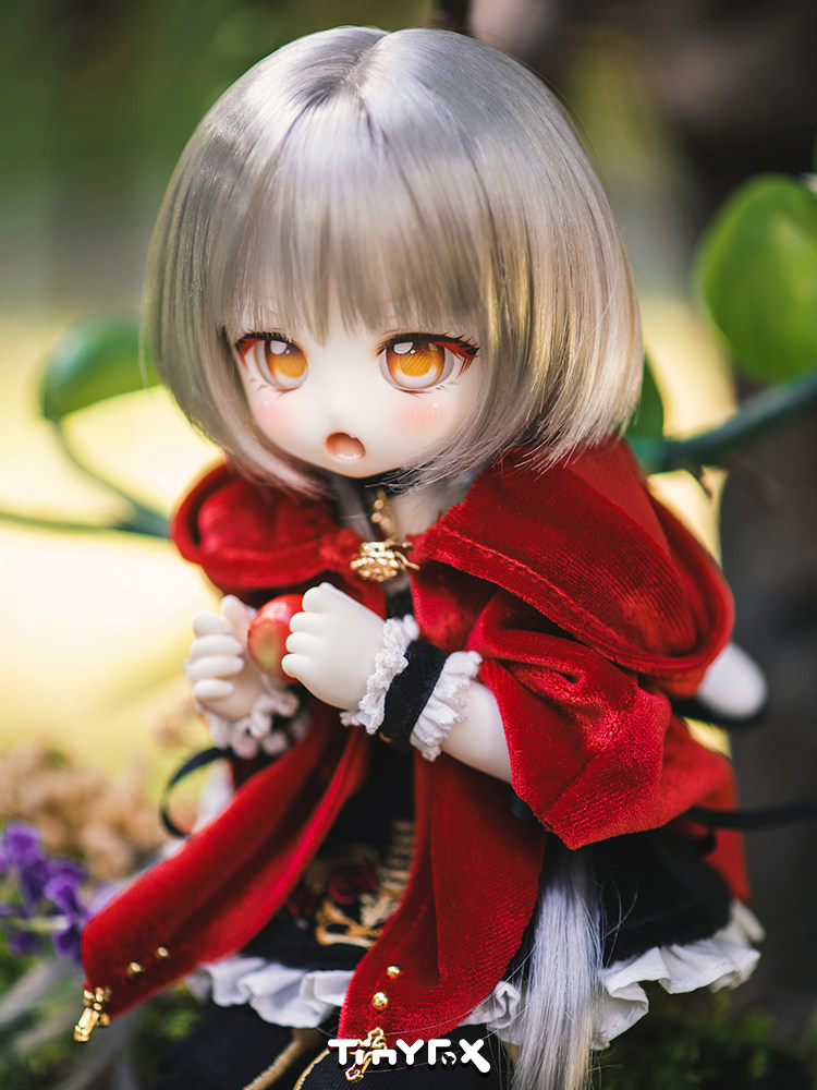 娃娃bjdtinyfox六分小小安娜官方正版mjd6女娃bjd