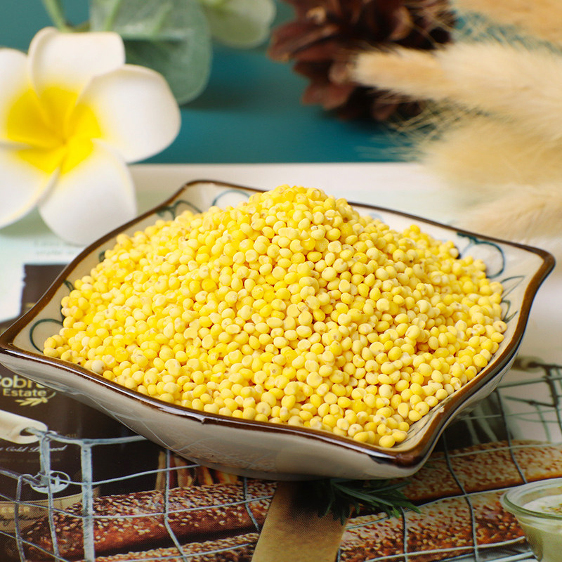 东北农家大黄5斤黍米五谷杂粮粮食新糯小米黄米粘米小米