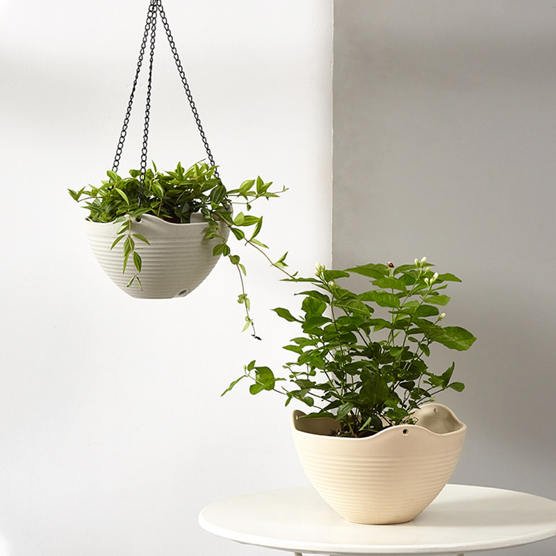 花盆吊篮塑料创意悬挂式家庭阳台盆栽盆景个性花盆