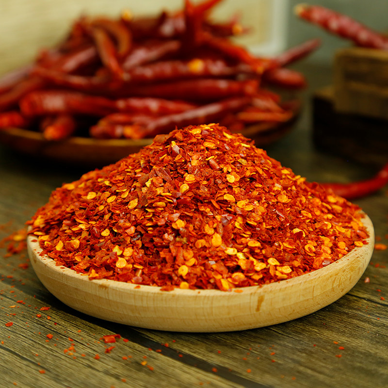 素养生活有机辣椒碎110g罐装家用云南辣椒烧烤调味料零售八角桂皮
