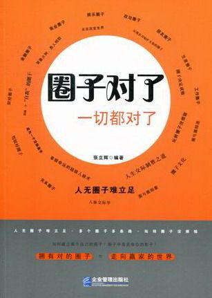 对了圈子一切张立辉人脉人际关系书籍国家图书馆书店成功