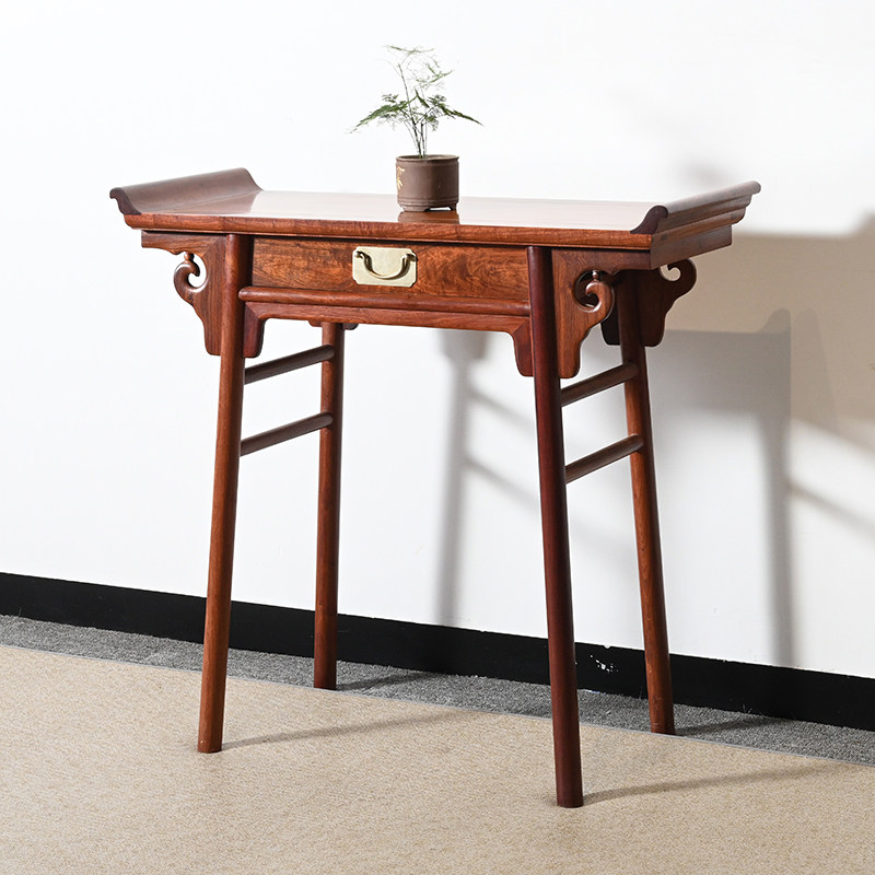 红木家具缅甸花梨供桌佛台家用中式神台实木台大供桌