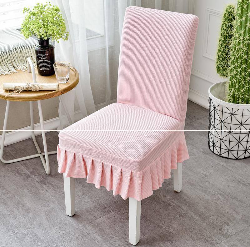 椅子套罩单个饭店转椅少女座椅全包椅罩美观椅套