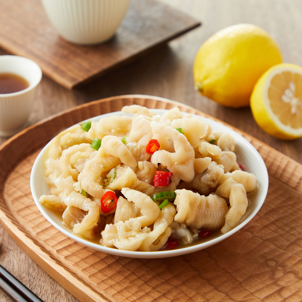 酸辣网红食品盒马鲜生柠檬去骨凤爪爽口韧中鸡肉零食
