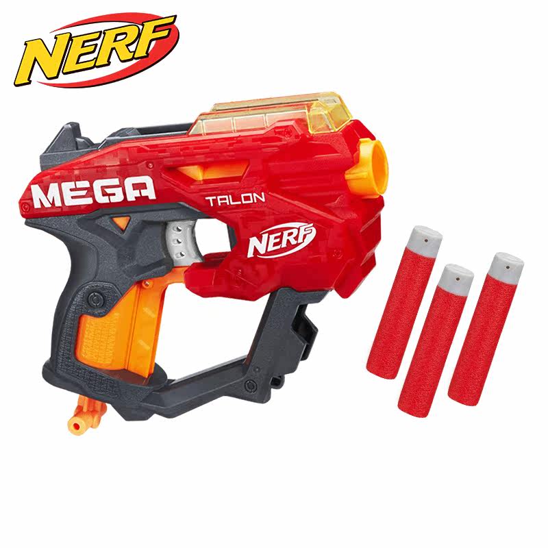 孩之宝nerf热火mega系列超级猎爪发射器男孩软弹软弹枪
