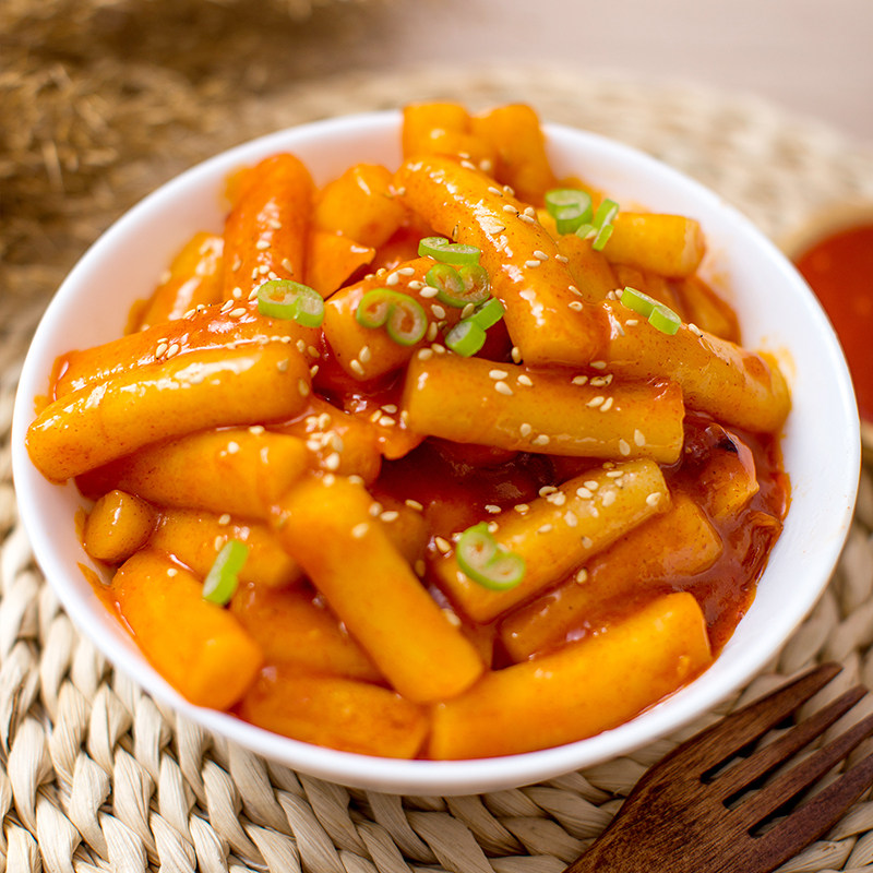 年糕韩国品阁韩式芝士390g辣炒速食年糕