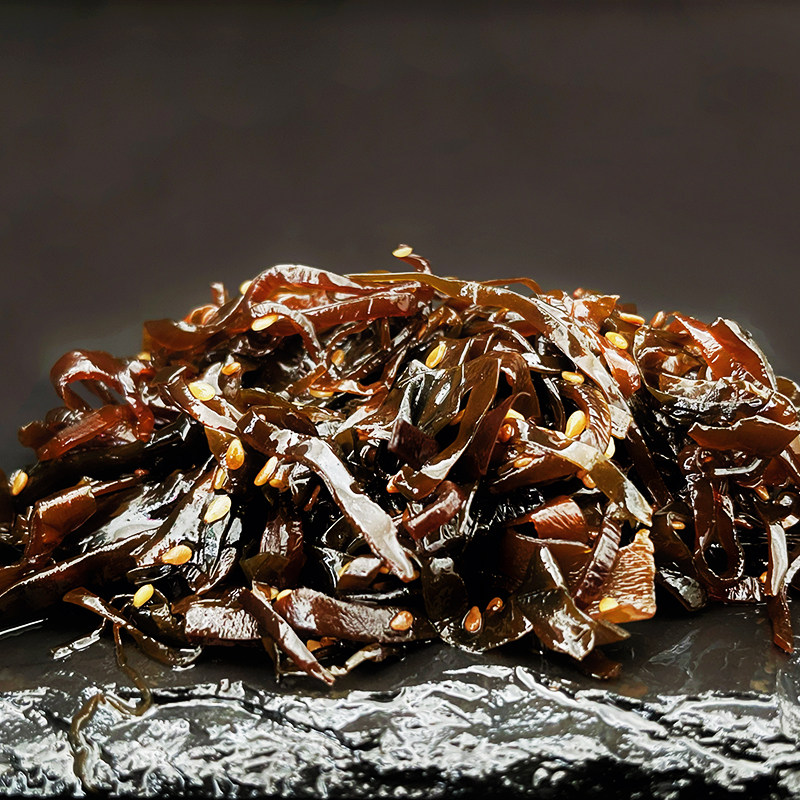 佃煮昆布日式风味芝麻海带丝即酱油凉菜咸甜海带
