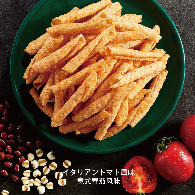 明月东一红豆薏米薯条薯片92g日本风味网红膨化食品