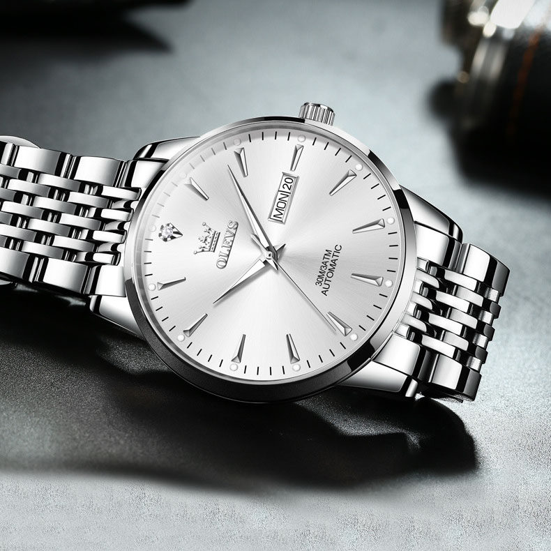 阿里拍卖瑞士认证全自动机械表正品男士飞轮全新国产腕表