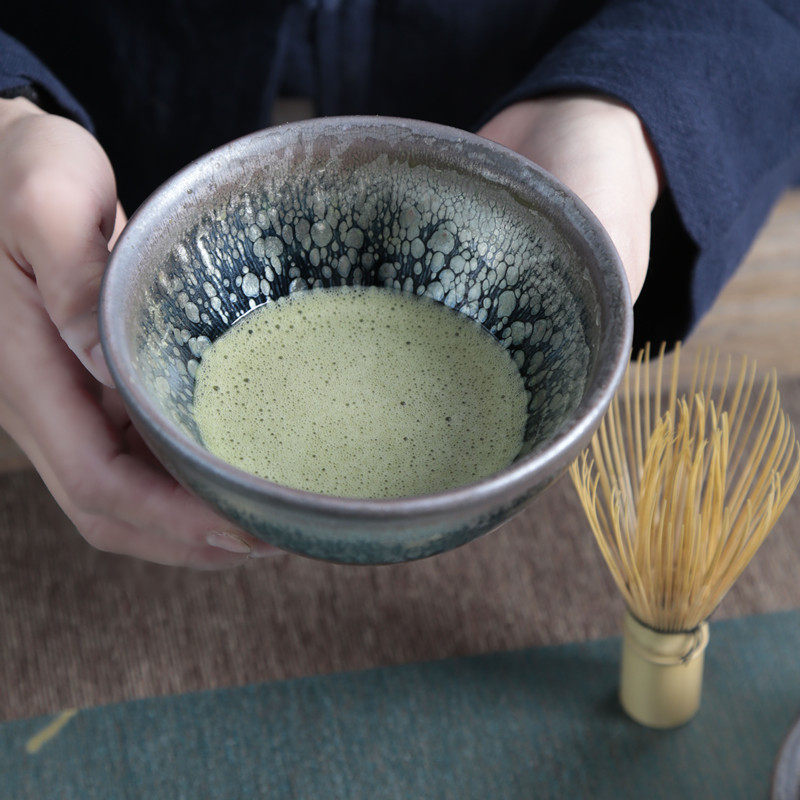 建盏宋代点茶茶杯品茗知否款陶瓷茶具茶碗刷子建盏