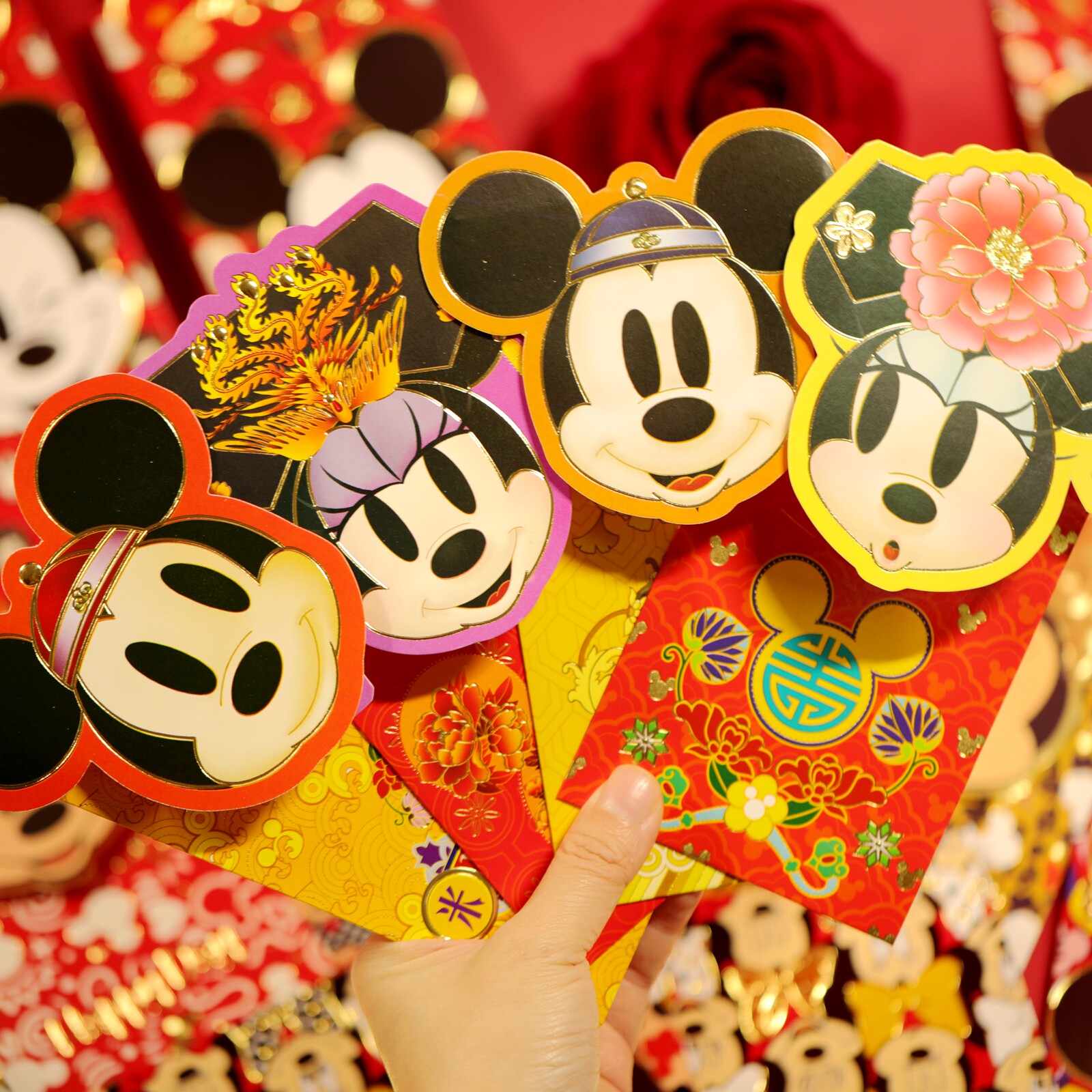 2020过年米奇米老鼠年红包袋个性创意利是封可爱卡通送压岁钱新年