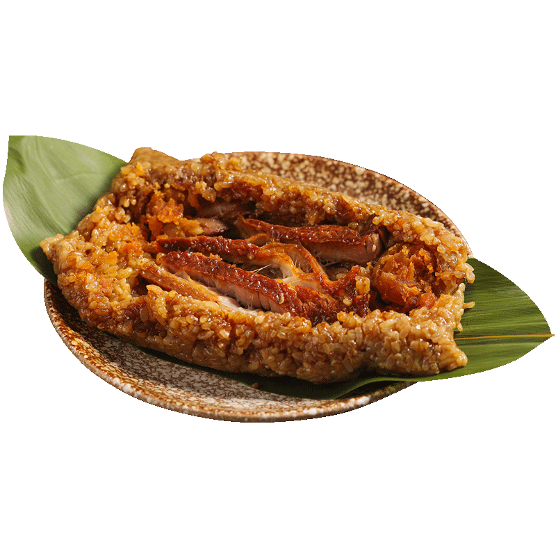 嘉兴粽子200克2只蛋黄五花肉粽长条粽咸早餐粽子