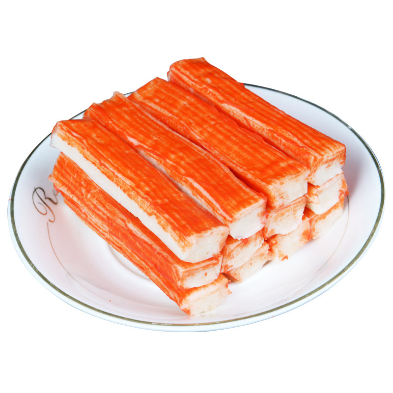 2袋包邮大崎蟹500g日式蟹柳即食手撕蟹肉棒火锅蟹棒