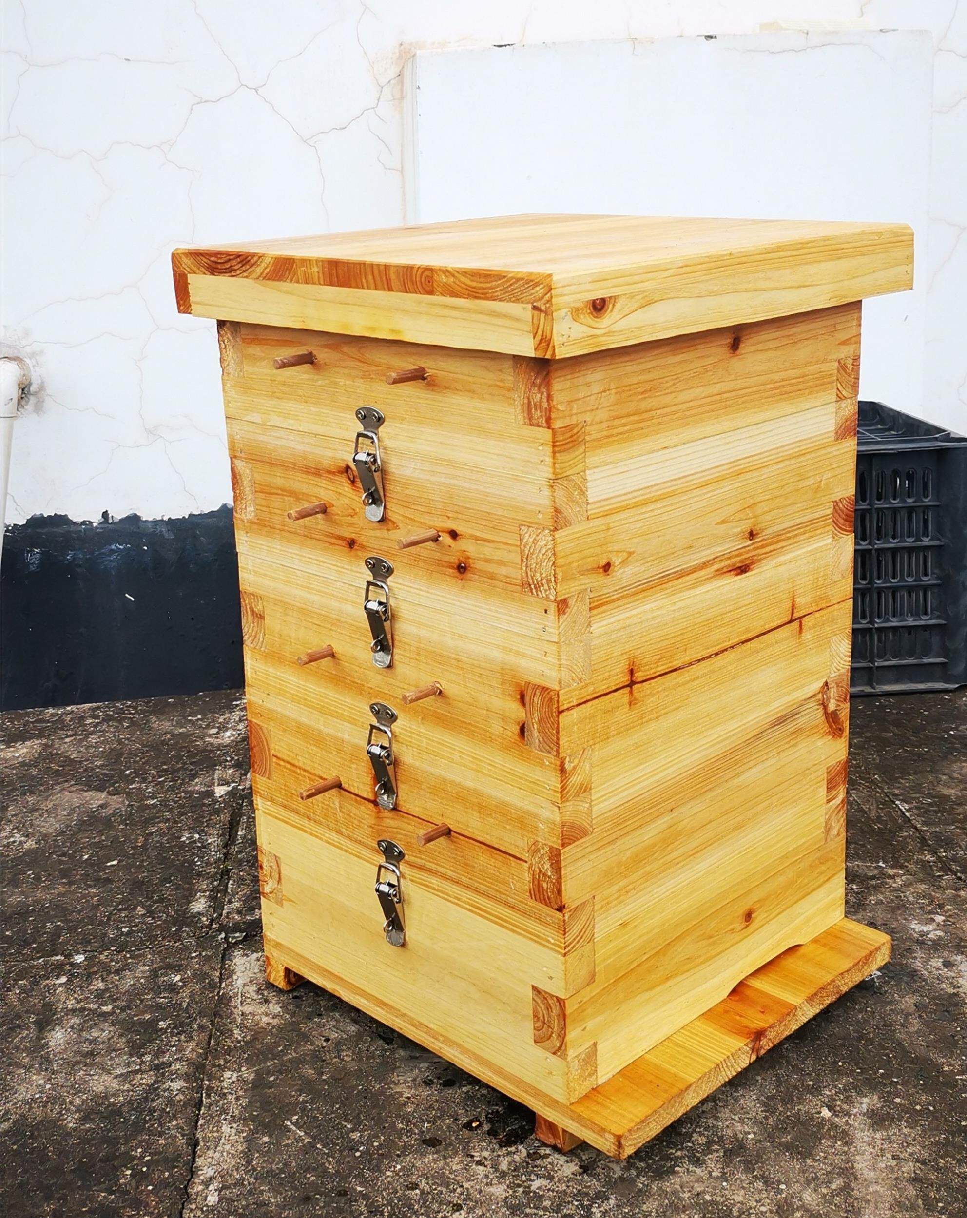 西夏蜂箱隔热组装加厚土蜂桶蜂群大全蜜蜂箱养蜂箱蜂箱全套蜂桶