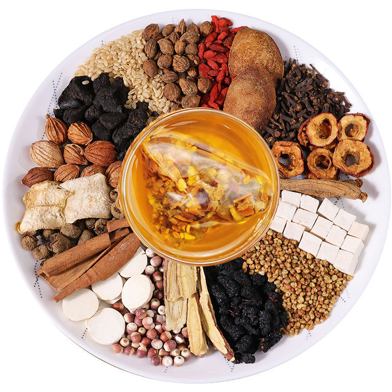 人参十宝茶男人持久养生保健肾茶男士五宝鲜枸杞干货茶包调理补品