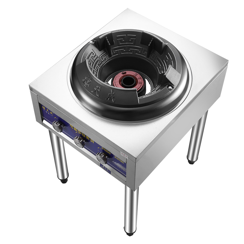 天成猛火商用煤气灶节能文武高压液化气单灶台式小型燃气灶