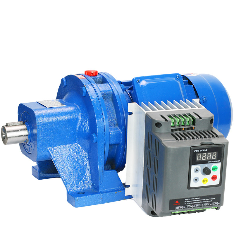 电动机变频器调速组合套装三相220v调速电机无极变速铜线卧式马达