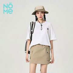 NOME（服饰）夏季2024新款重磅美式纯棉宽松基础圆领短袖T恤男女