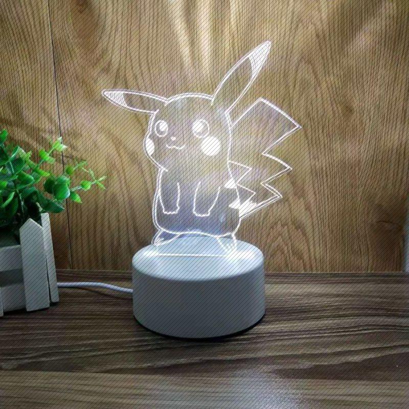 卧室3d小夜灯护眼床头头灯悬浮室主台灯少女小夜灯