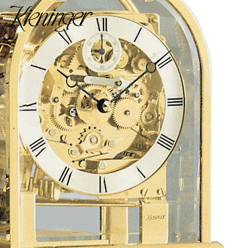 青雅钟表德国肯宁家kieninger座钟 进口机械现代别墅客厅家用台钟