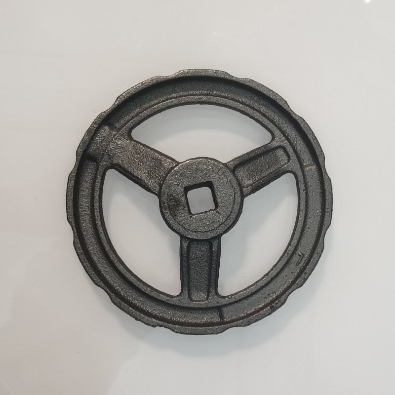 dn65截止阀船用手轮方孔铸铁开关圆盘转轮外径手轮