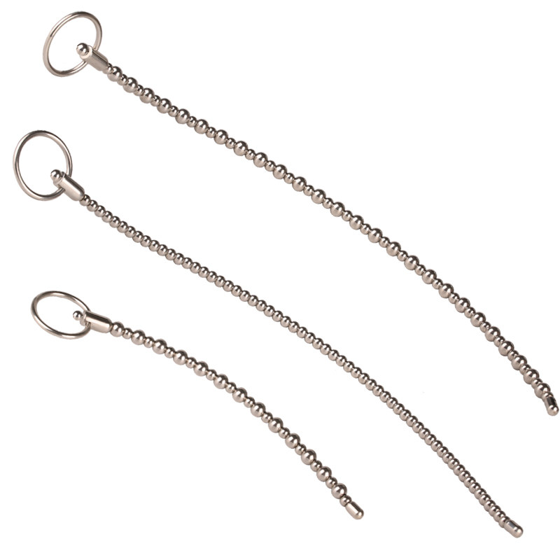 扩阴器马眼针阴茎男用拉珠马眼棒尿道入珠刺激自慰器尿堵sm扩张器