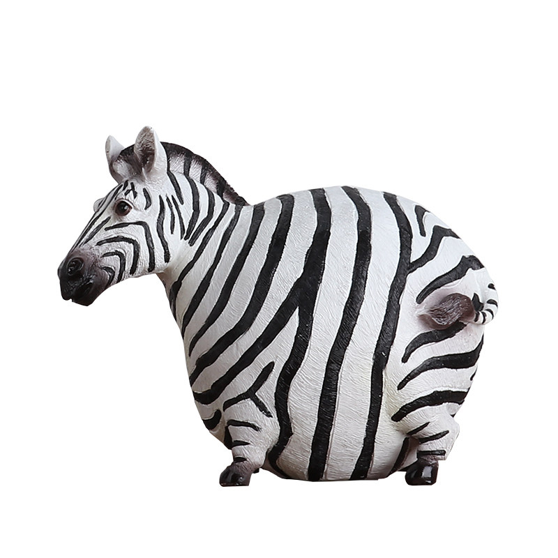 北欧创意斑马摆件家居客厅电视酒柜儿童样板摆件