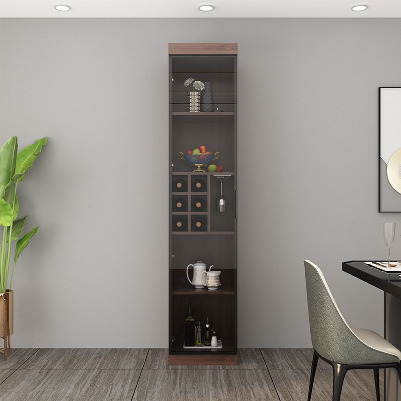 餐厅小酒酒柜现代简约家用靠墙电视边柜北欧小型酒柜