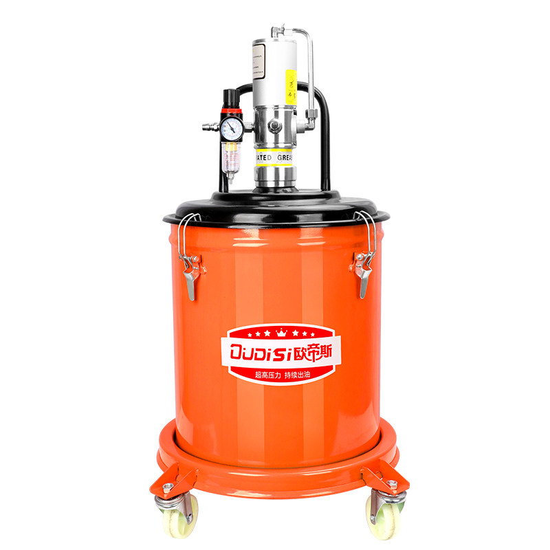 黄油机气动高压注油器小型挖机润滑全自动打黄油机器气动黄油枪