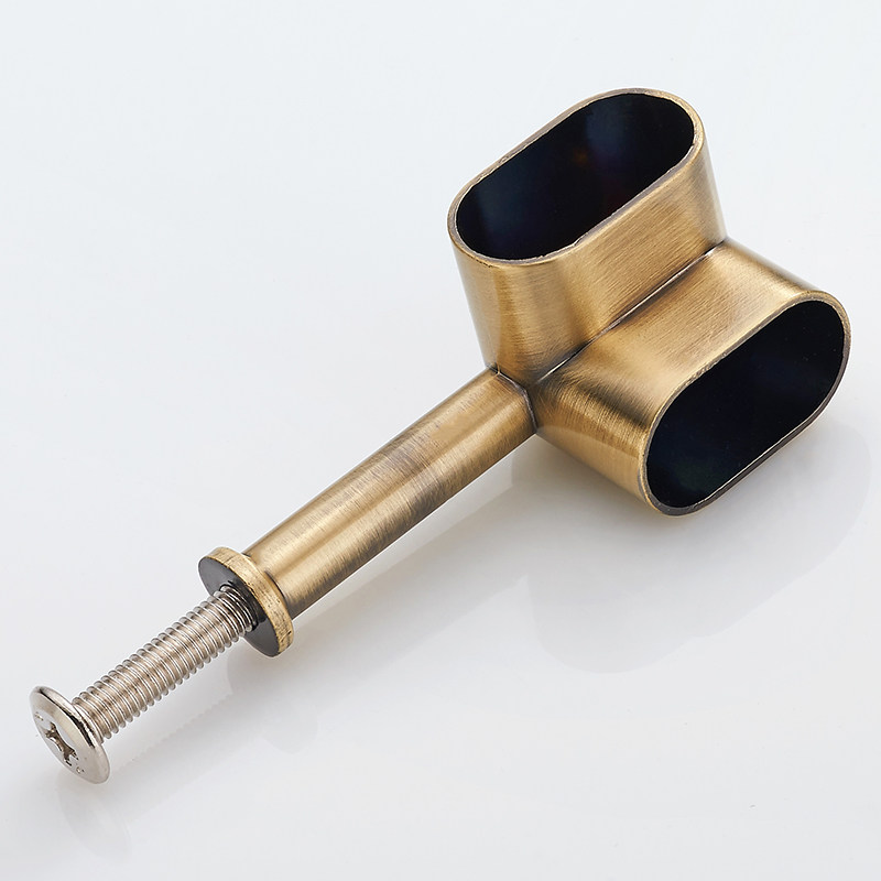 五金底座衣柜挂衣杆托加厚法兰座衣橱杆衣通杆衣柜配件衣杆托