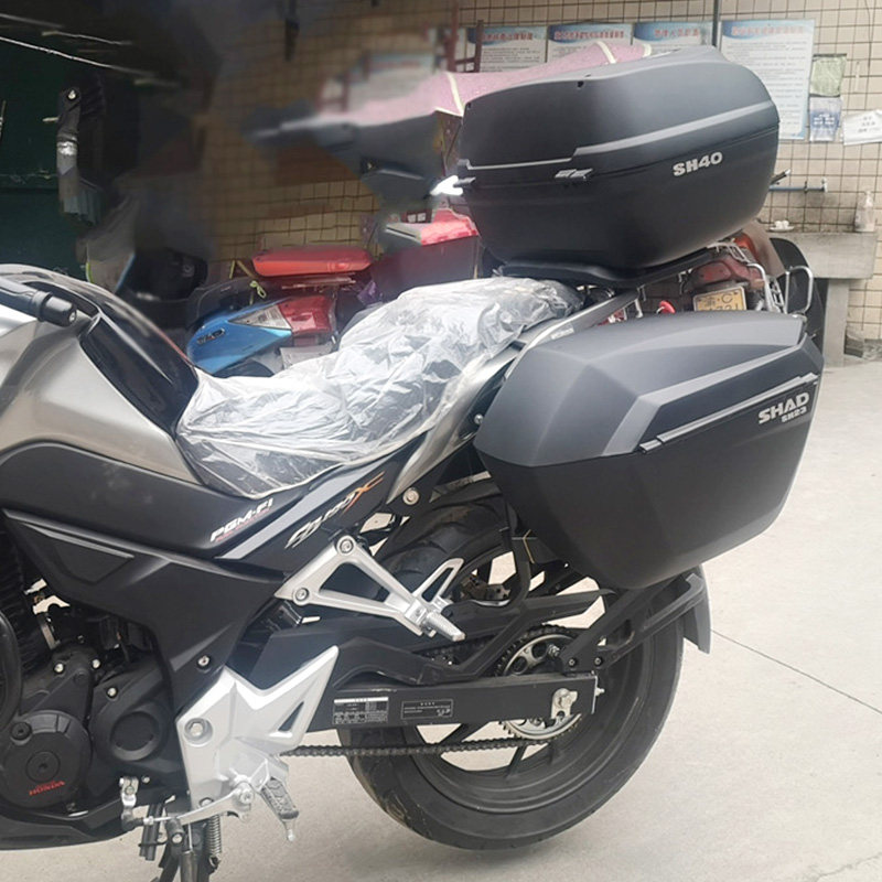 适用于本田猛鸷边箱猛挚190x三箱cb190x尾箱货架摩托车尾箱