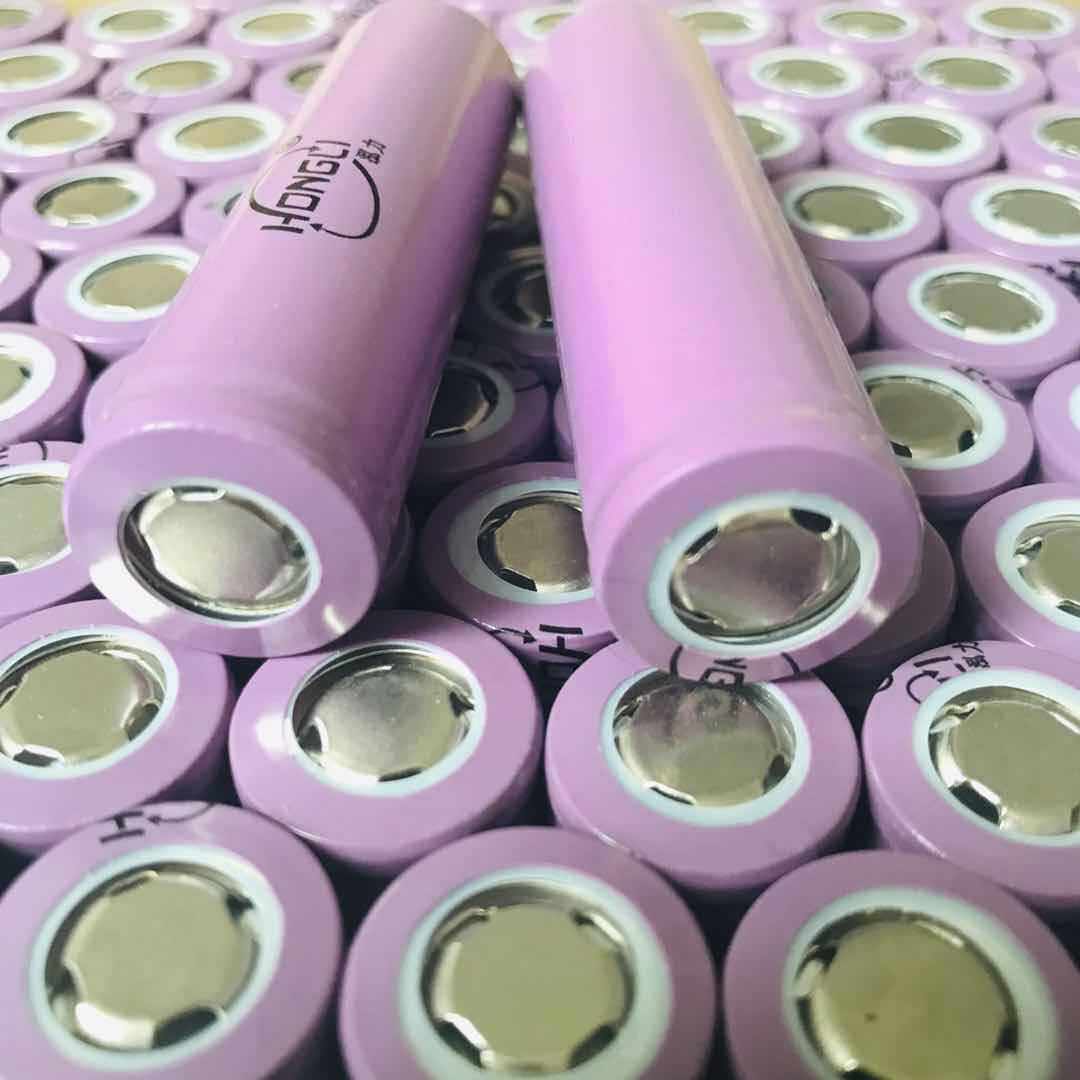 18650锂电池弘力1200容量平头尖头电蚊拍适用手持普通干电池