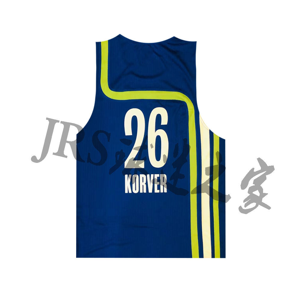 定制老鹰科沃尔26号球衣骑士原创设计多色刺绣篮球服