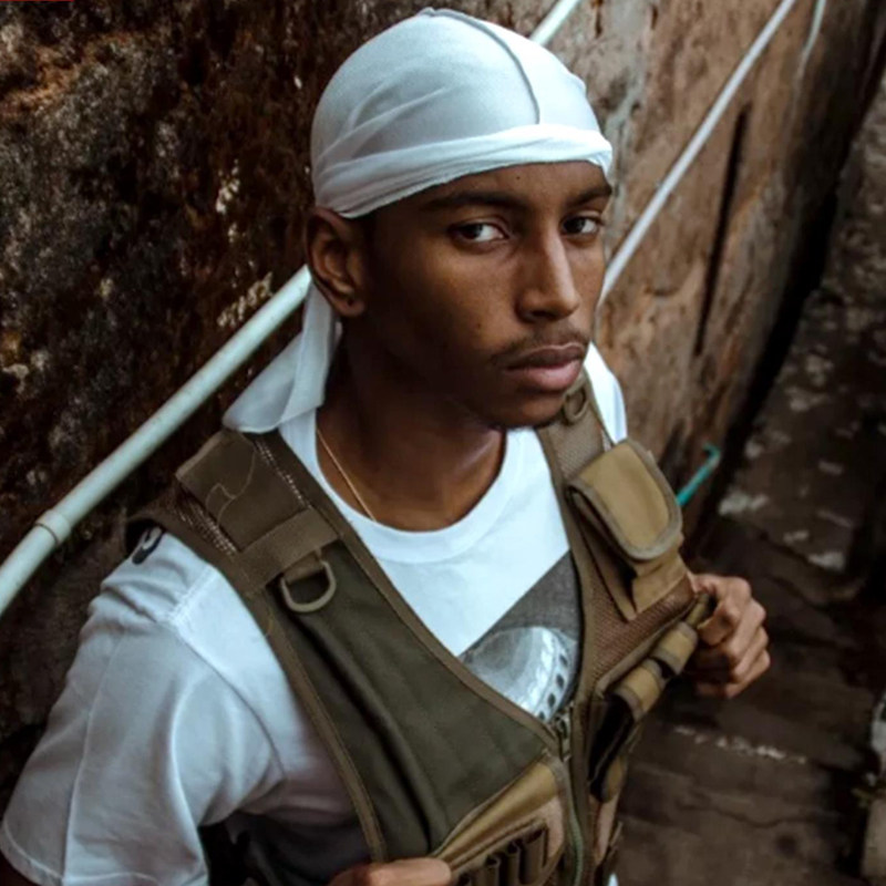 durag黑人海盗bboy篮球说唱匪帮西海岸嘻哈包头巾头巾