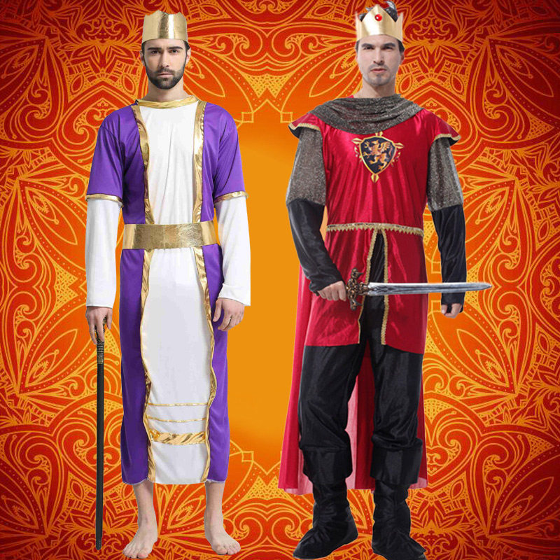 服装万圣节成人cos白雪公主裙国王子皇后派对化妆服饰