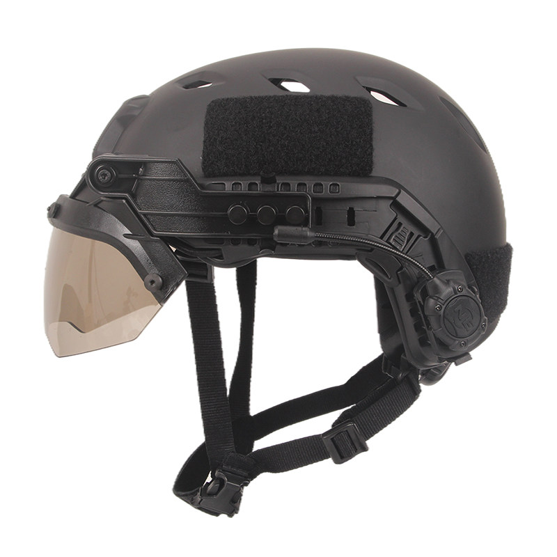 战术兵led蛇形灯军野战户外求生战术头盔夜行头盔