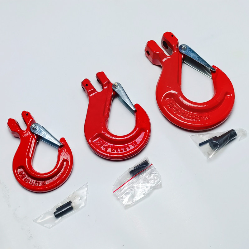 吊钩窦茜大全羊角钢管吊车挂钩大口环眼钩吊具吊钩