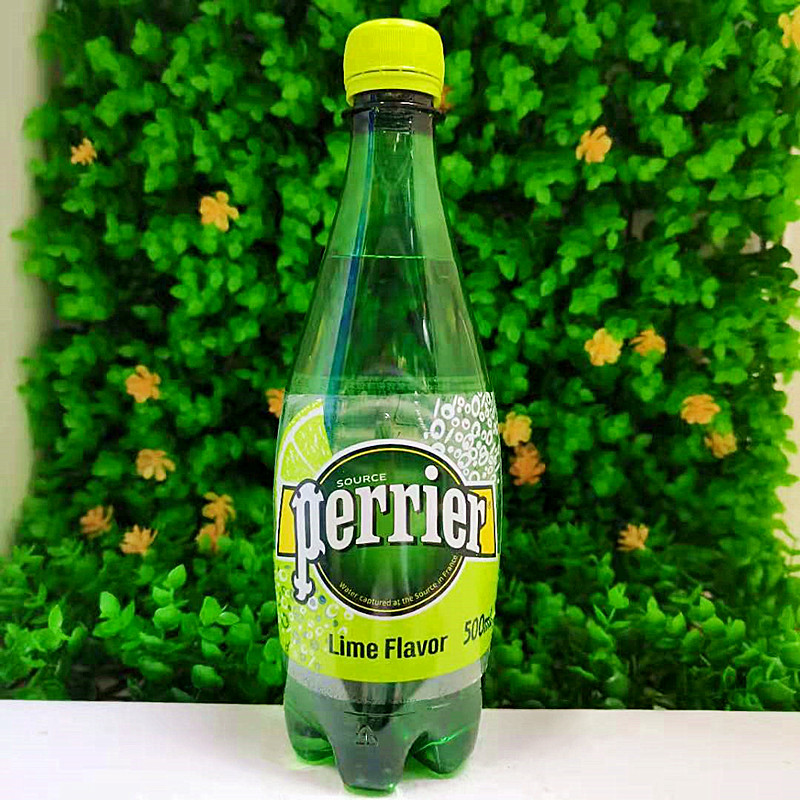 法国进口500ml巴黎多种口味含气饮料perrierlemon果味