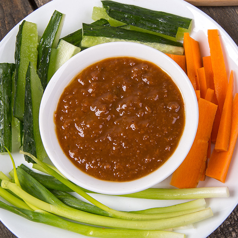 2斤正宗自制沾葱东北大酱2袋装