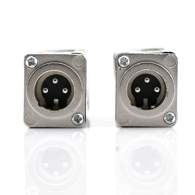 科诺诺恩卡侬公转卡农母转xlr连接线转换器音频转换插头