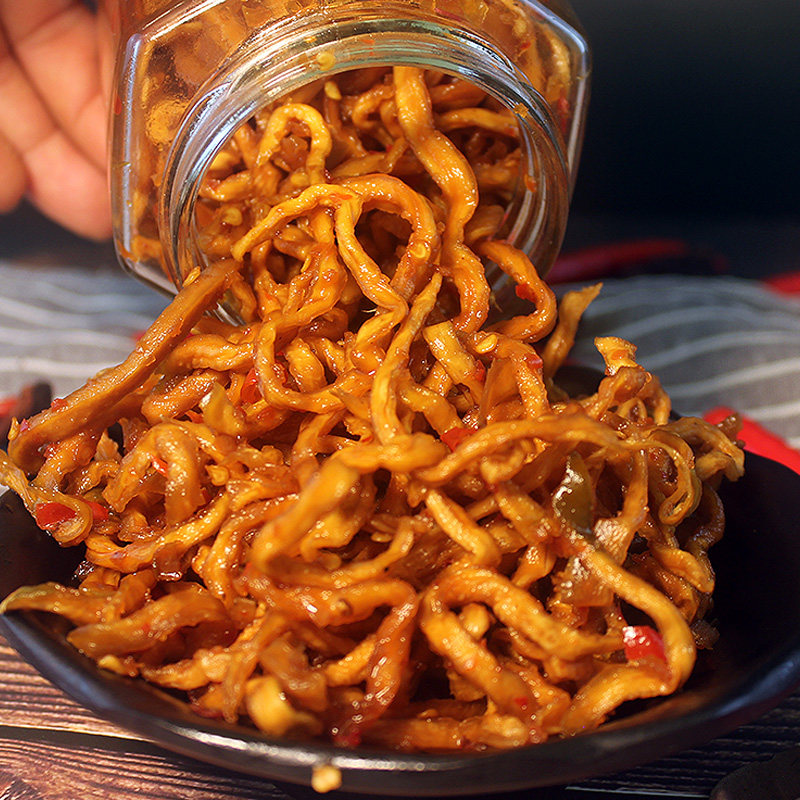 木瓜丝干酱菜香辣爽口广西湖南特产农家自制酱菜