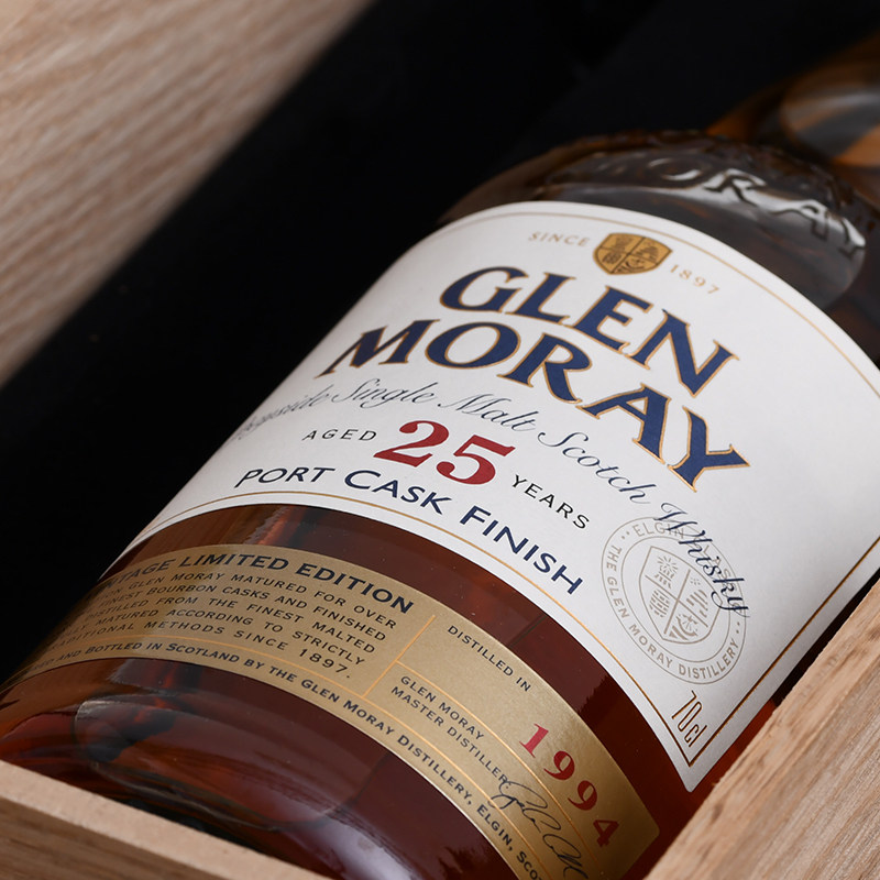格兰莫雷glenmoray25苏格苏格兰兰斯佩塞单一麦芽威士忌