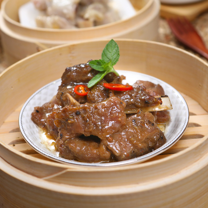 广式点心黑牛仔250g一包速冻半成品新鲜牛肉牛排牛排