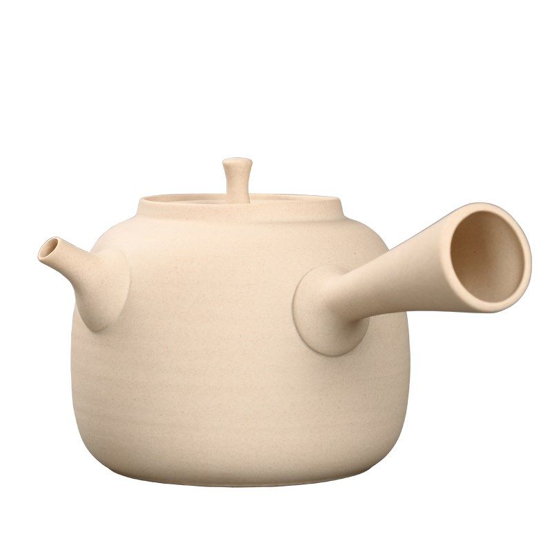 日本陶瓷白泥壶水壶养生家用烧水壶白陶泥茶道茶壶茶壶