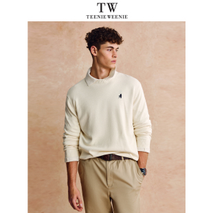 Teenie Weenie小熊男装日常休闲骨感舒适保暖易打理柔软秋冬毛衣